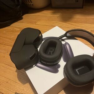 Apple Over-Ear Headphones - Black and Silver